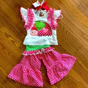9-12 Month Mud Pie Outfit